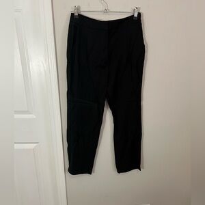 Leith Women’s Classic Black Dress Pants, medium